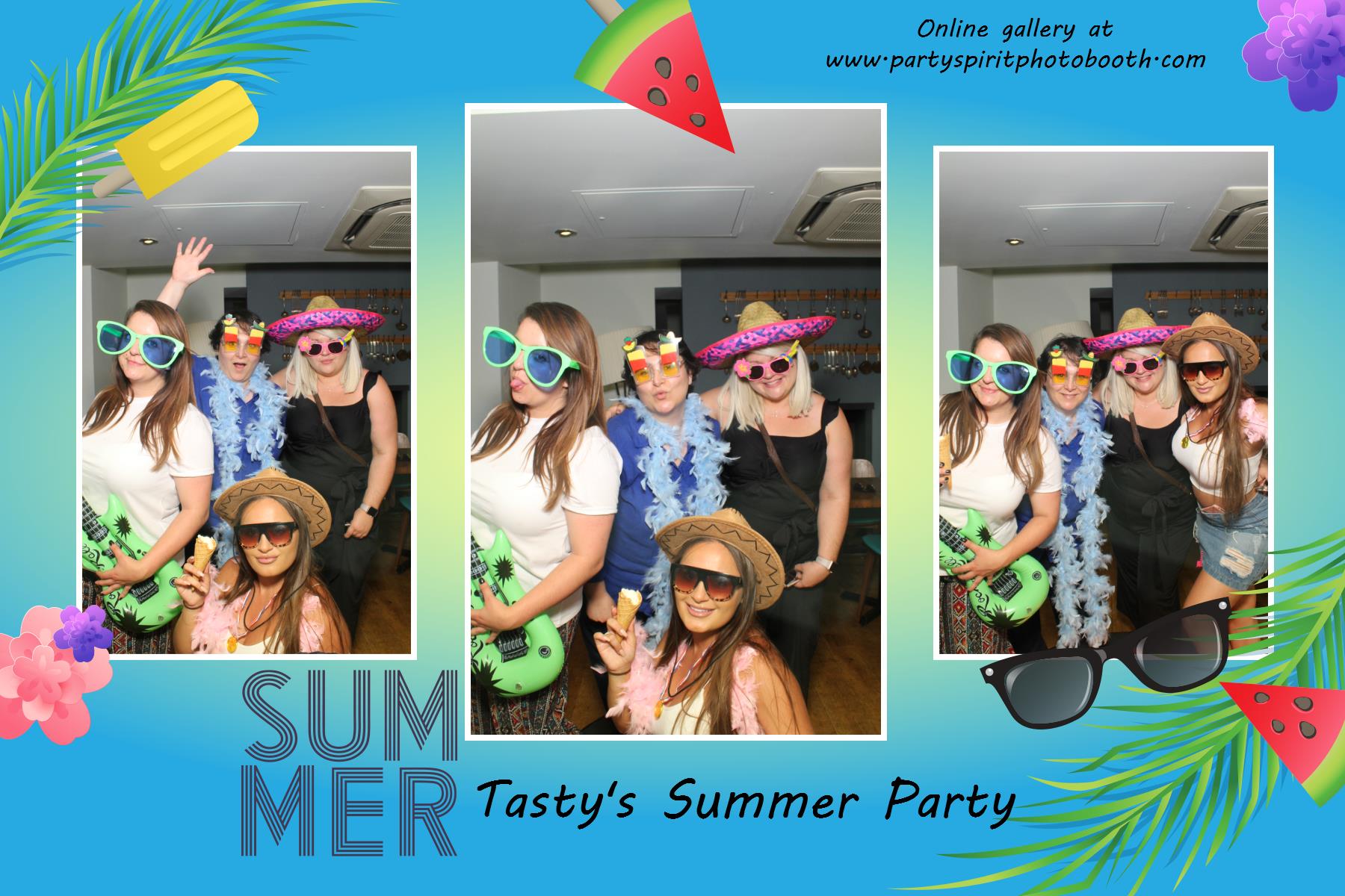 Tasty's Summer party | View more photos from the event at gallery.partyspiritphotobooth.com/u/PartySpiritPhotoBooth/Tastys-Summer-party